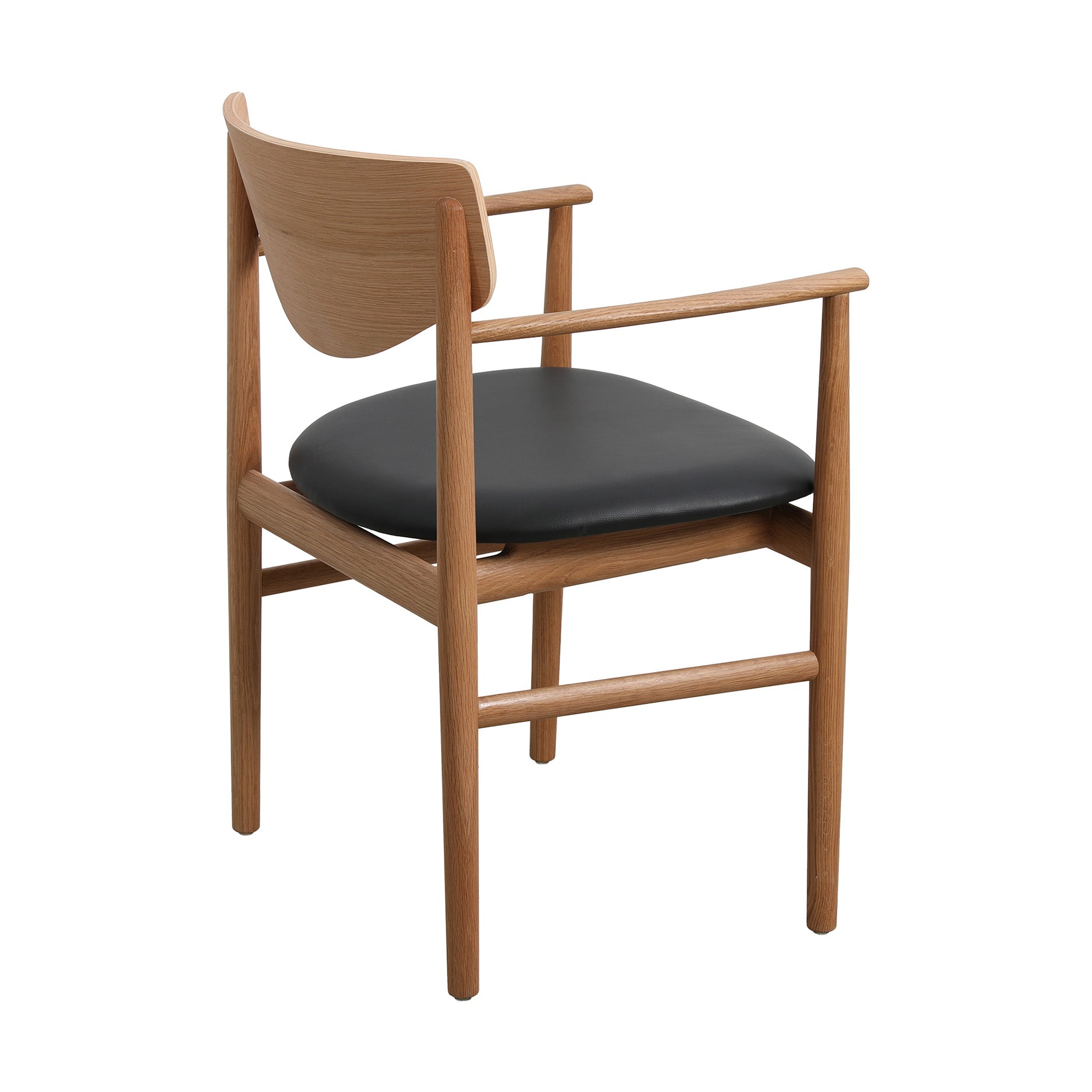 Celeste Esszimmerstuhl mit Armlehnen - Leder